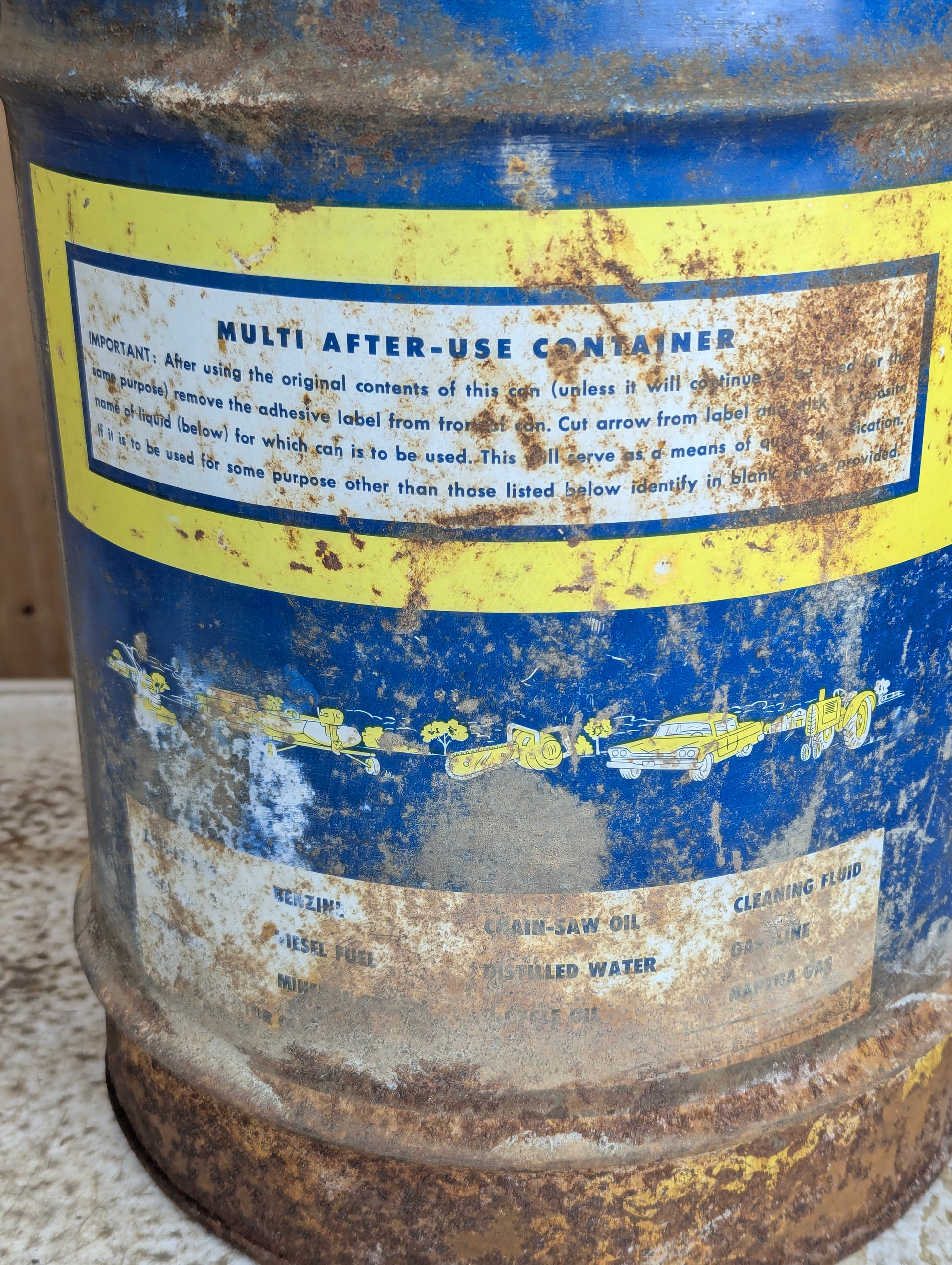 Canadian Tire Oil Can - view 5
