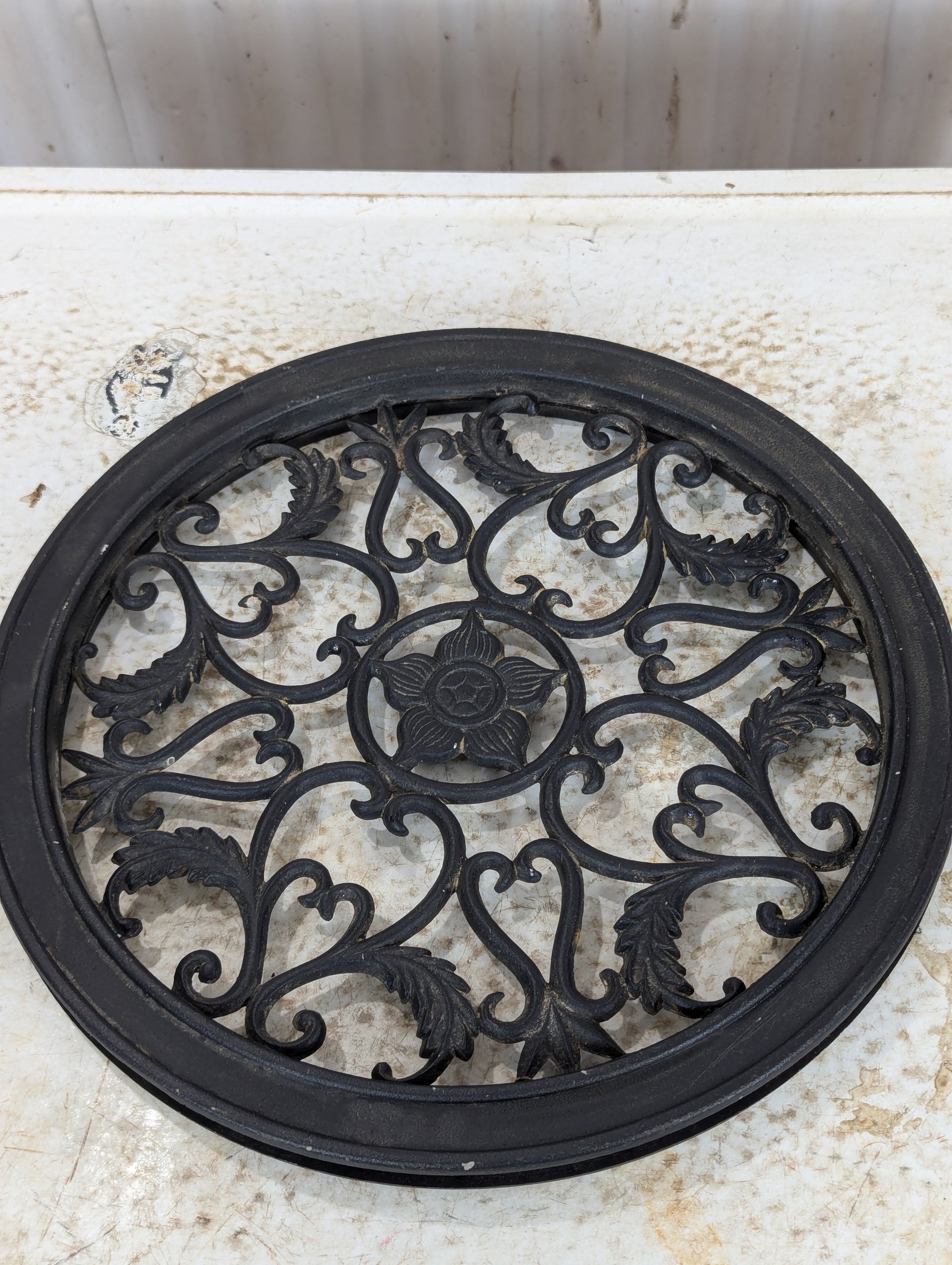 Cast Aluminum Gate Fence Decor Insert