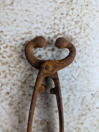 Cast Iron Bull Nose Lead Cattle Pliers - view 2