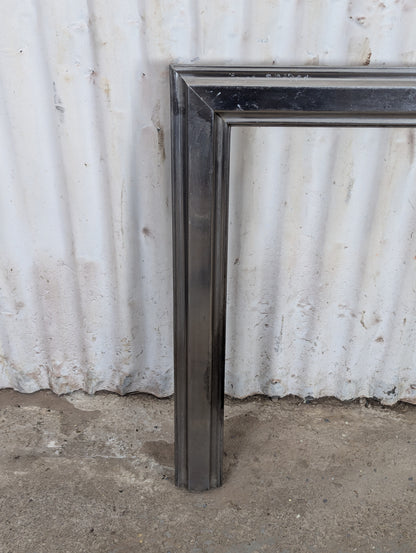 Cast Iron Metal Framed Fireplace Front - view 2