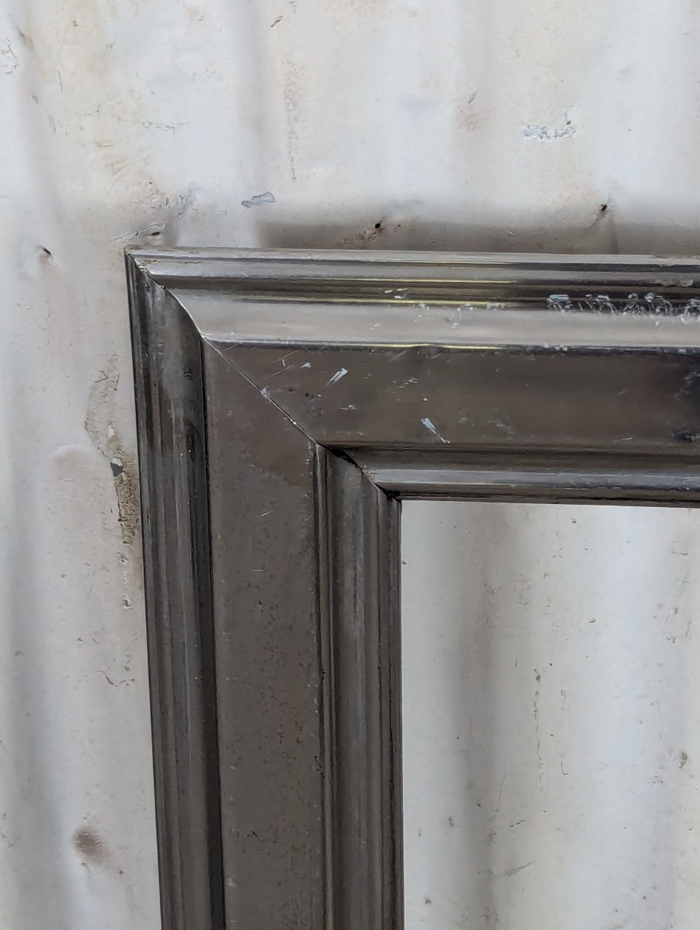 Cast Iron Metal Framed Fireplace Front - view 4
