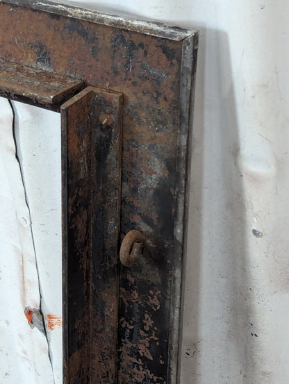 Cast Iron Metal Framed Fireplace Front - view 6