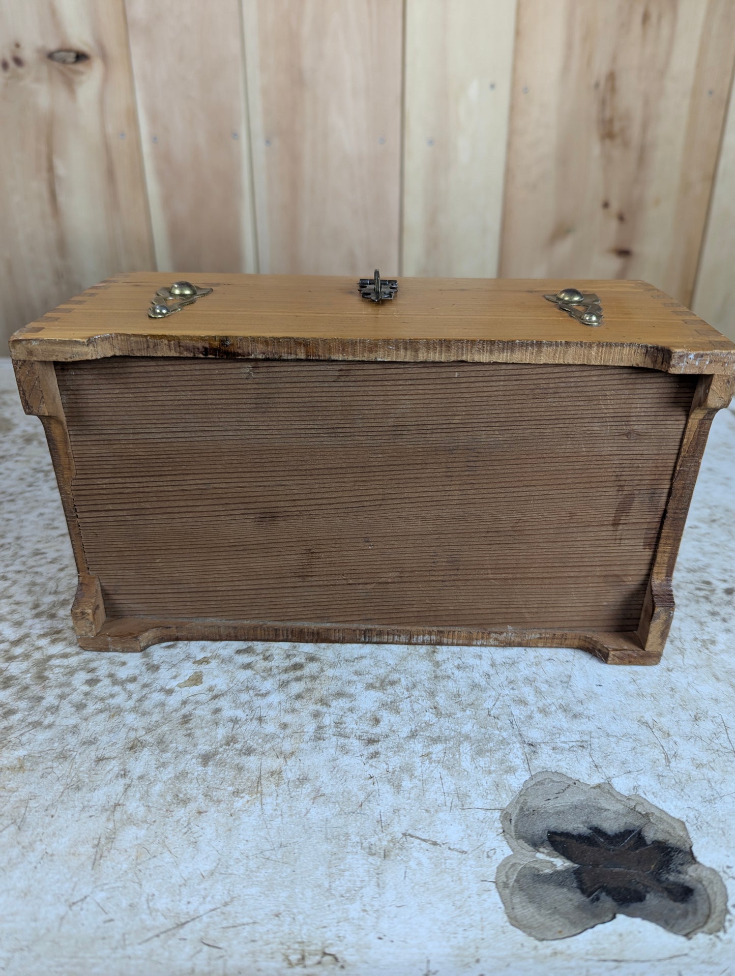 Cedar Storage Box with Metal Accents - view 5