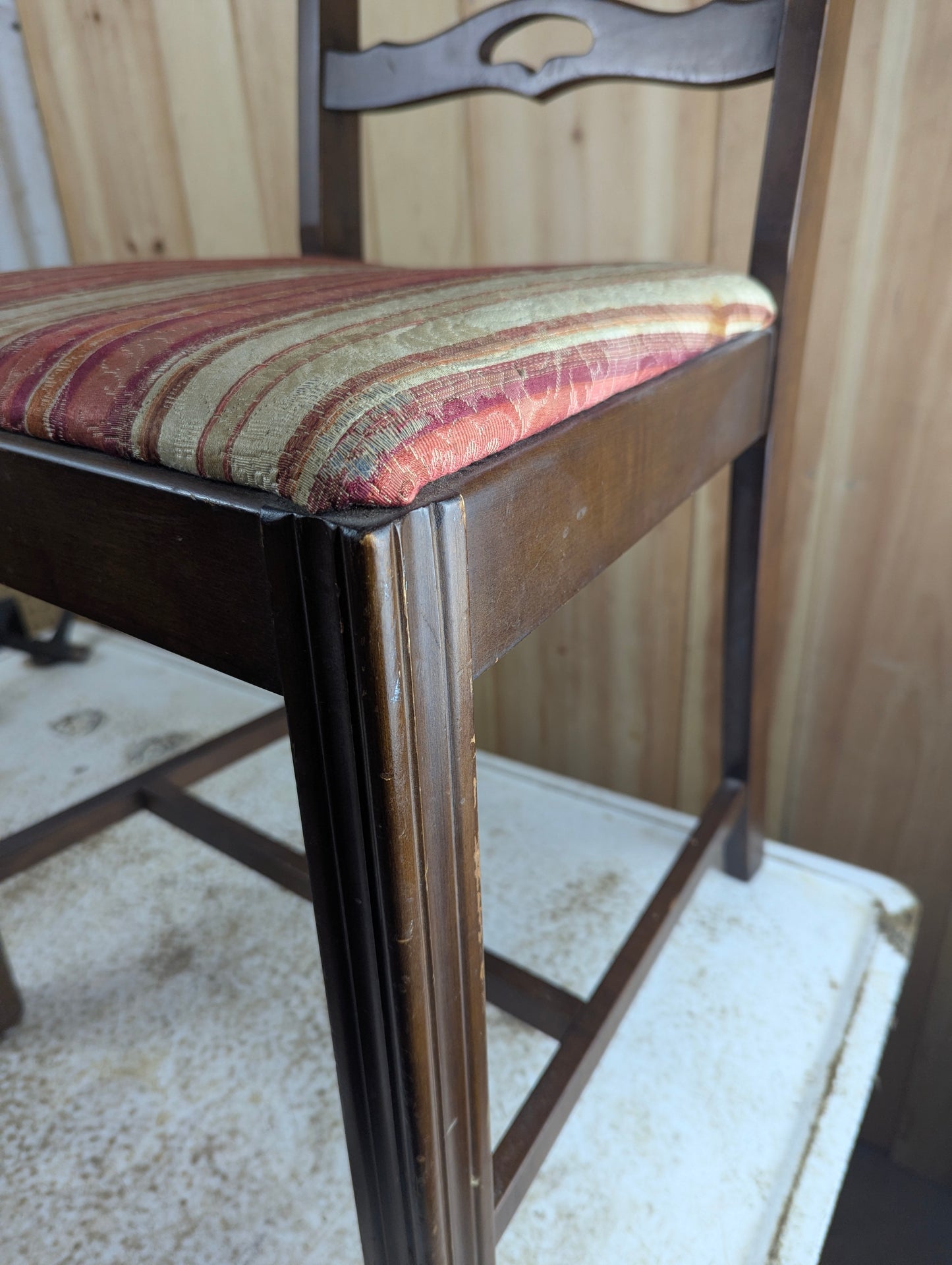 Chippendale Style Ladder Back Chair - view 2
