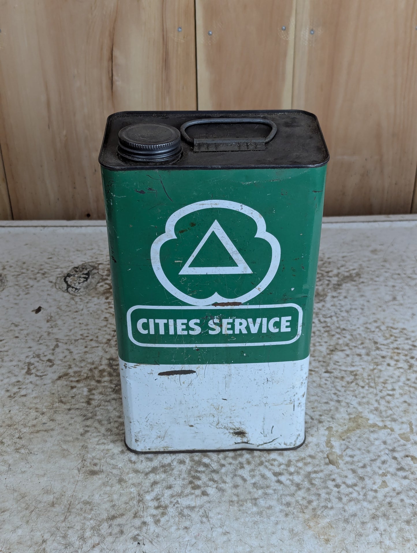 Cities Service 1 Gallon Oil Can - view 2