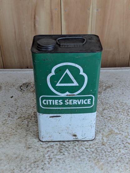 Cities Service 1 Gallon Oil Can - view 2