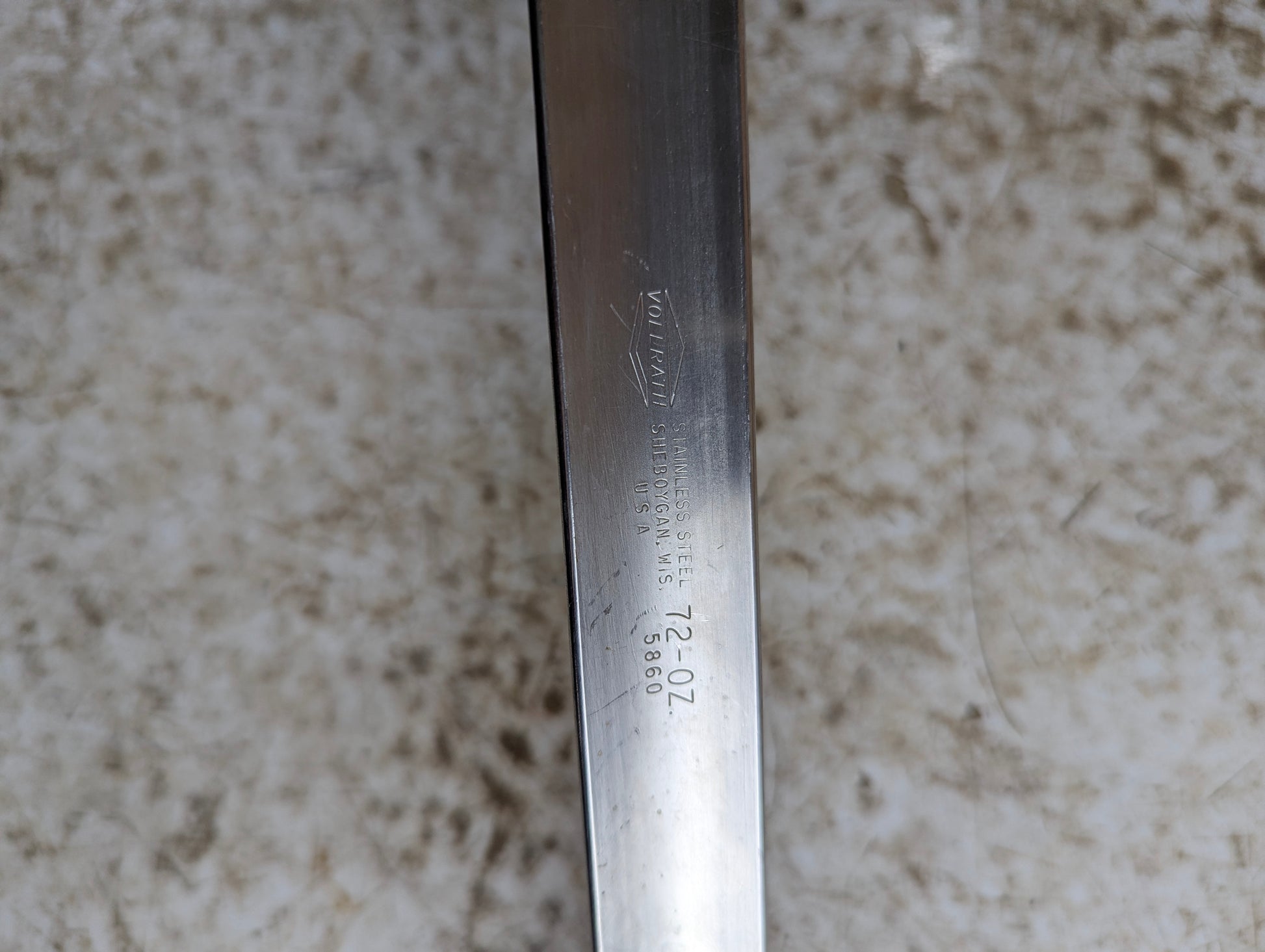 Commercial Stainless Steel Vollrath 72oz Ladle - view 3