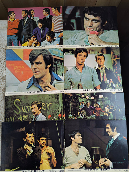 Complete set of 8 Original The Boys in the Band (1970) 8x10 Lobby Cards