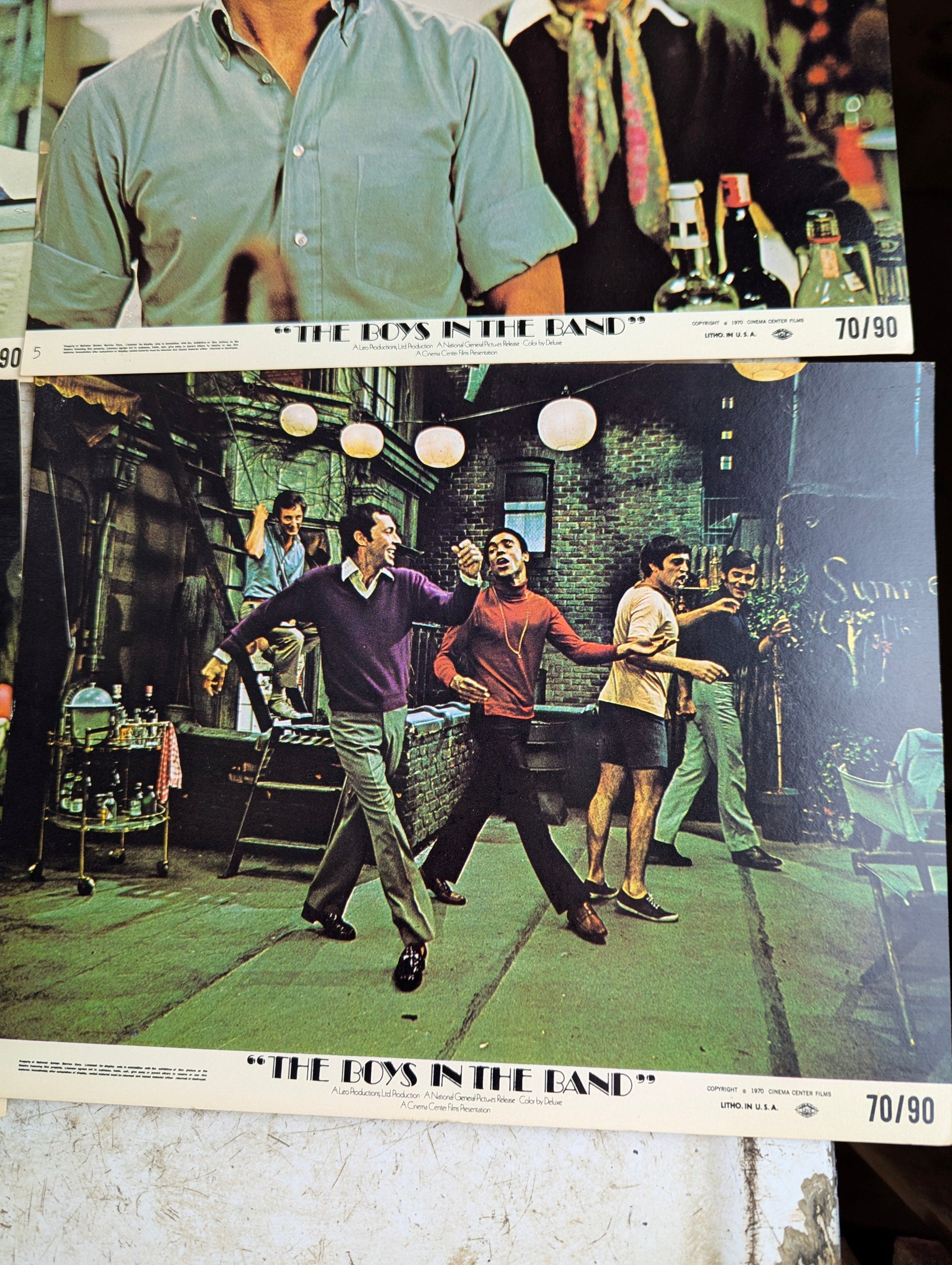 Complete set of 8 Original The Boys in the Band (1970) 8x10 Lobby Cards - view 7