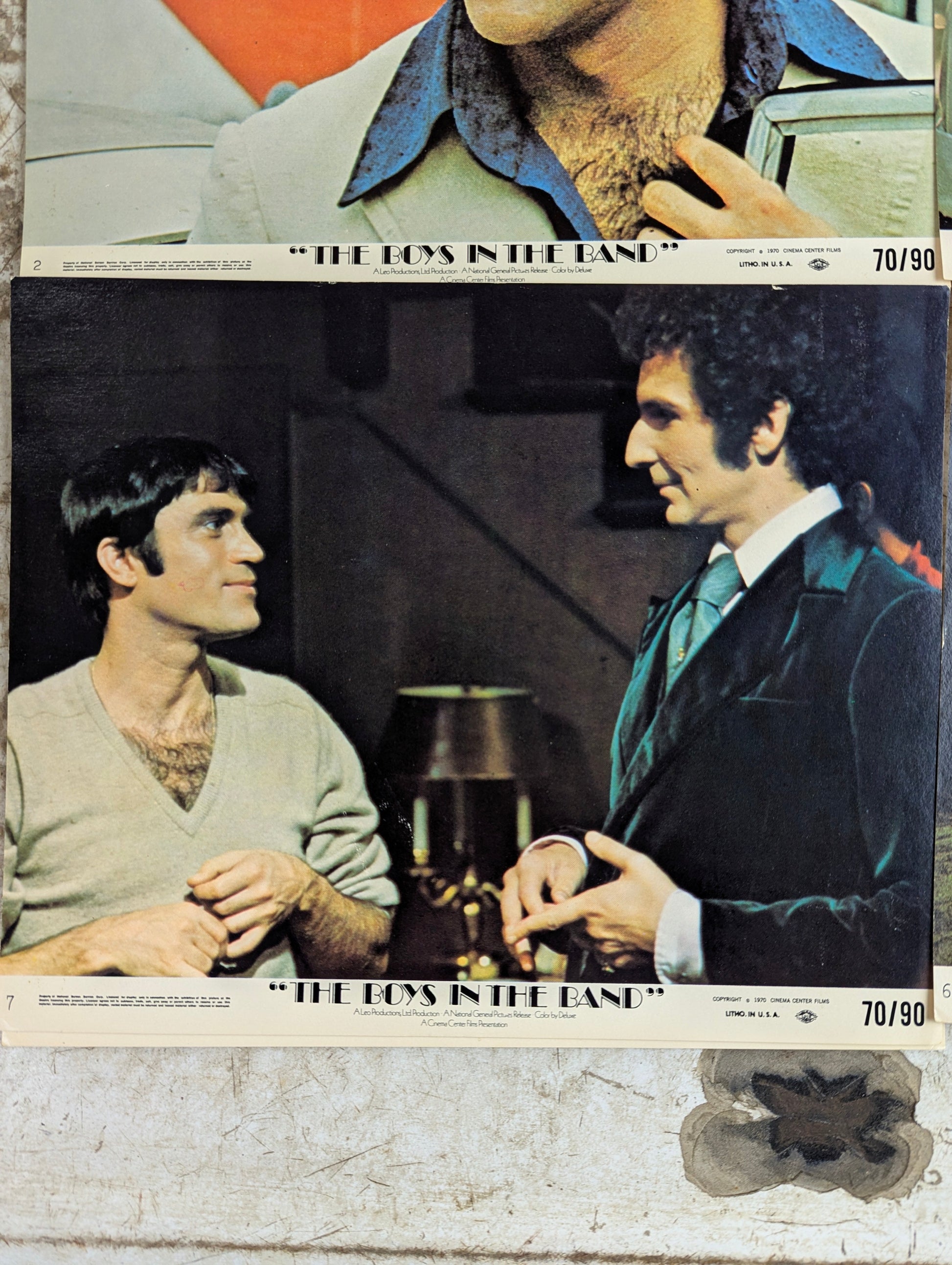 Complete set of 8 Original The Boys in the Band (1970) 8x10 Lobby Cards - view 8