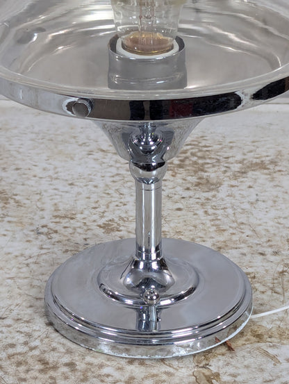 Contemporary Polished Nickel Pendant - view 3