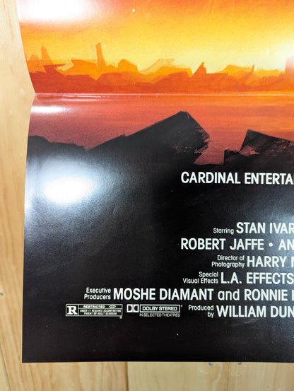 Creature (1985) Retro Original Horror Movie Poster one sheet folded - view 6