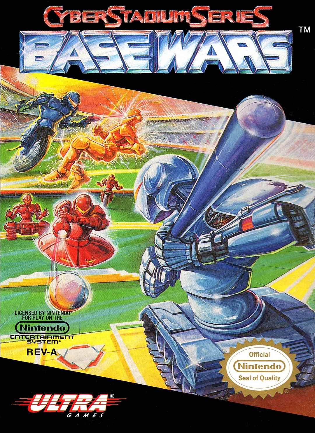 Cyberstadium Series Base Wars (NES)
