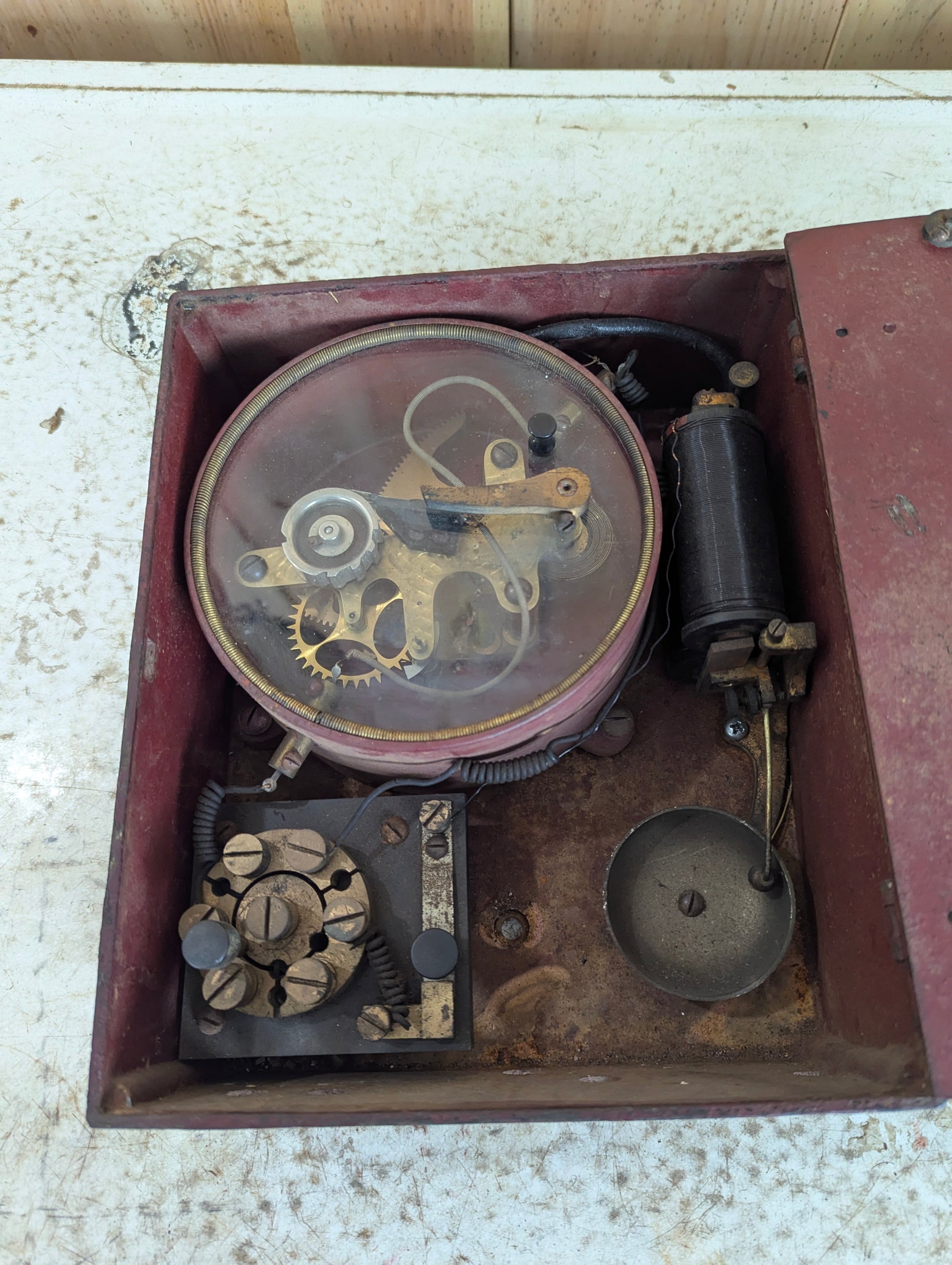 Early 1900’s Northern Electric Fire Alarm Telegraph Box - view 4
