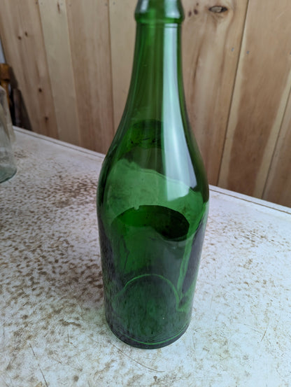Early 30oz Catarac Dry Pale Ginger Ale Consumers Glass Paper Label Soda Bottle - view 5