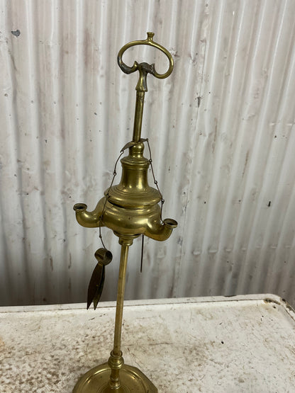 Early Tri-Lite Oil Lamp with Accessories - view 5