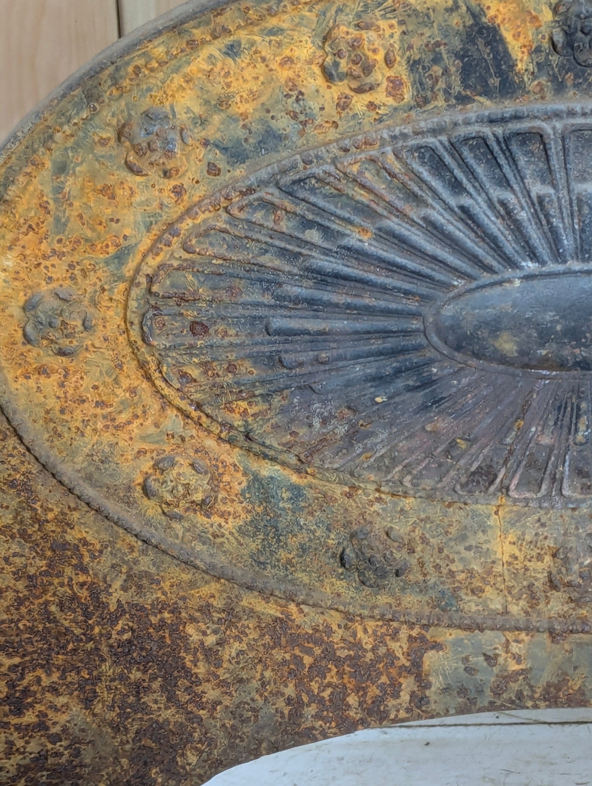 Edwardian Cast Iron Fire Basket - view 5