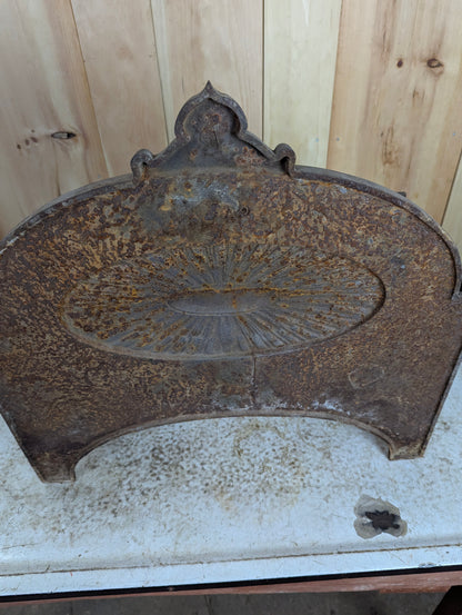 Edwardian Cast Iron Fire Basket - view 8