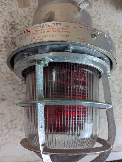 Edwards GS Explosion Proof Strobe Caged Hazardous Warning Light - view 2