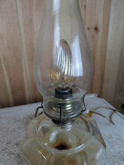 Electrified Oil Lamp - view 3