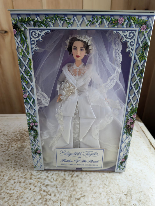 Elizabeth Taylor 'Father of the Bride' Barbie Doll Mattel 26836 NRFB