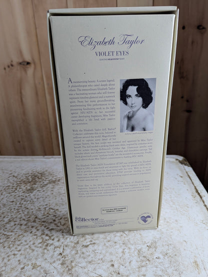 Elizabeth Taylor 'Violet Eyes' Gold Label Silkstone Barbie Doll Mattel W3495 NRFB - view 3