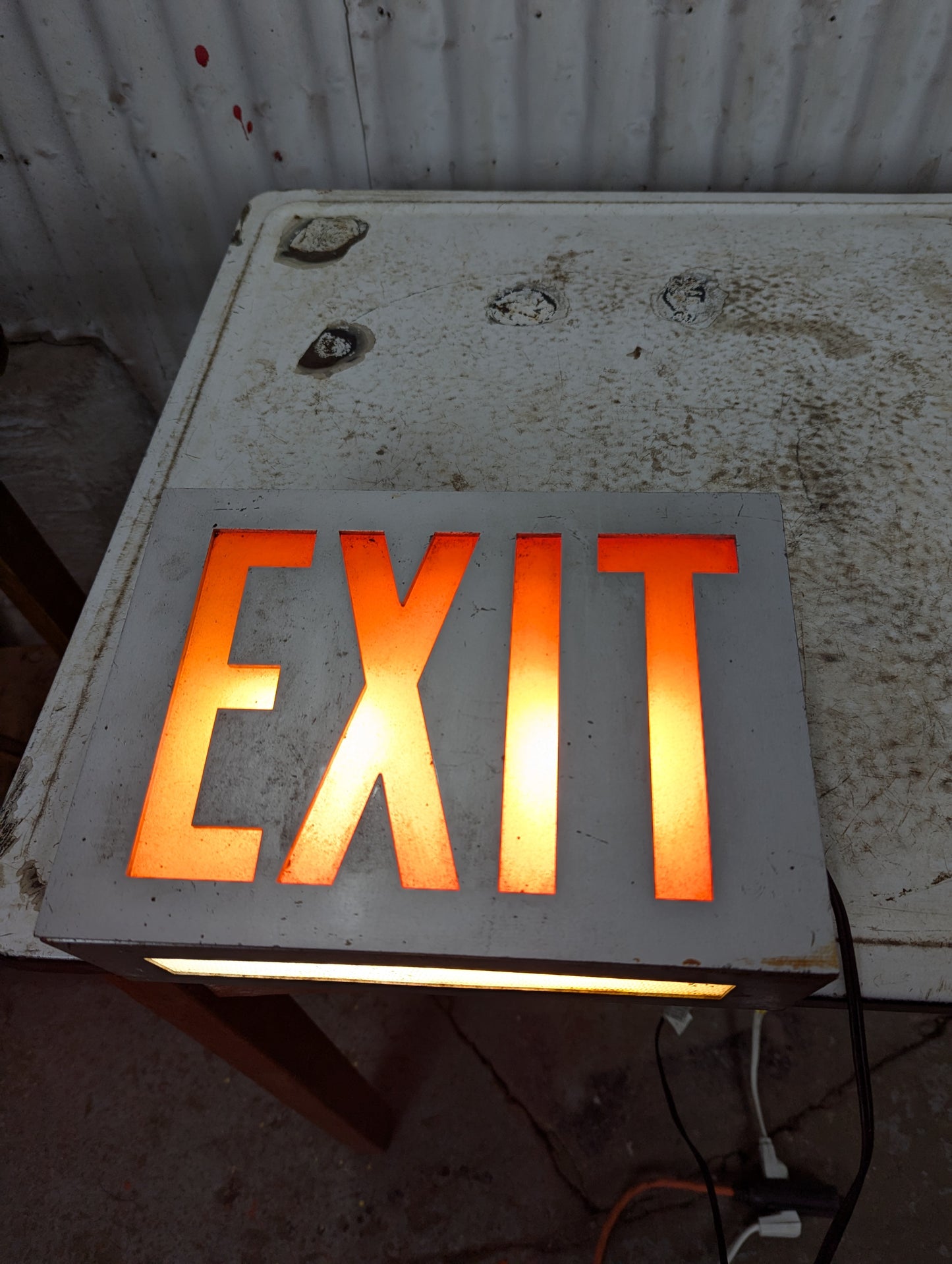 Exit Sign - view 2