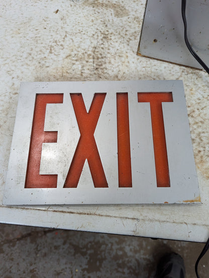 Exit Sign - view 3