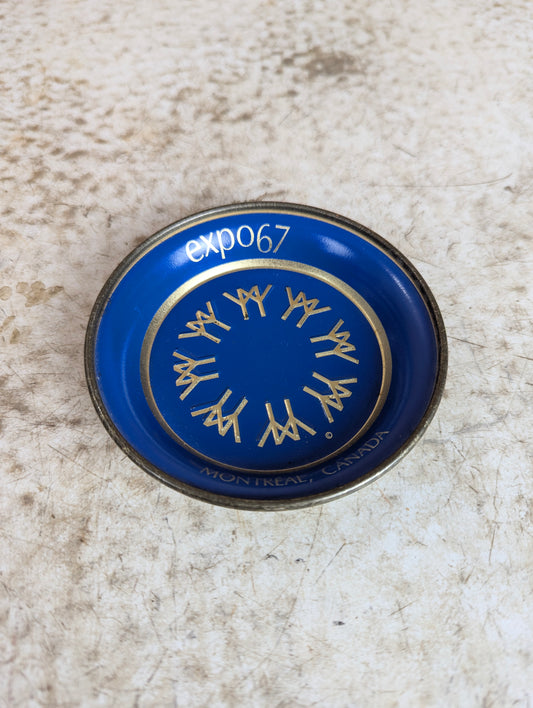 Expo 67 Metal Coaster