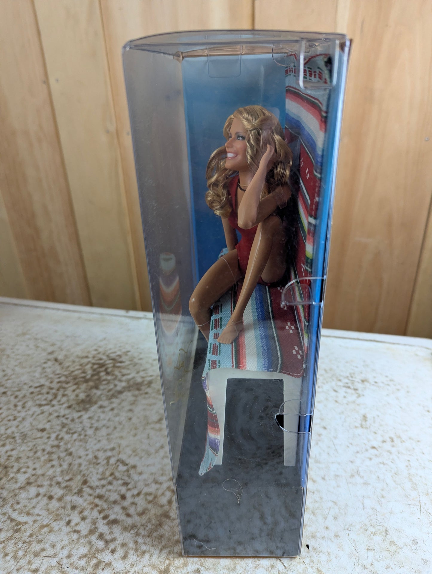 Farrah Fawcett Black Label Barbie Doll Matel V7161 NRFB - view 5