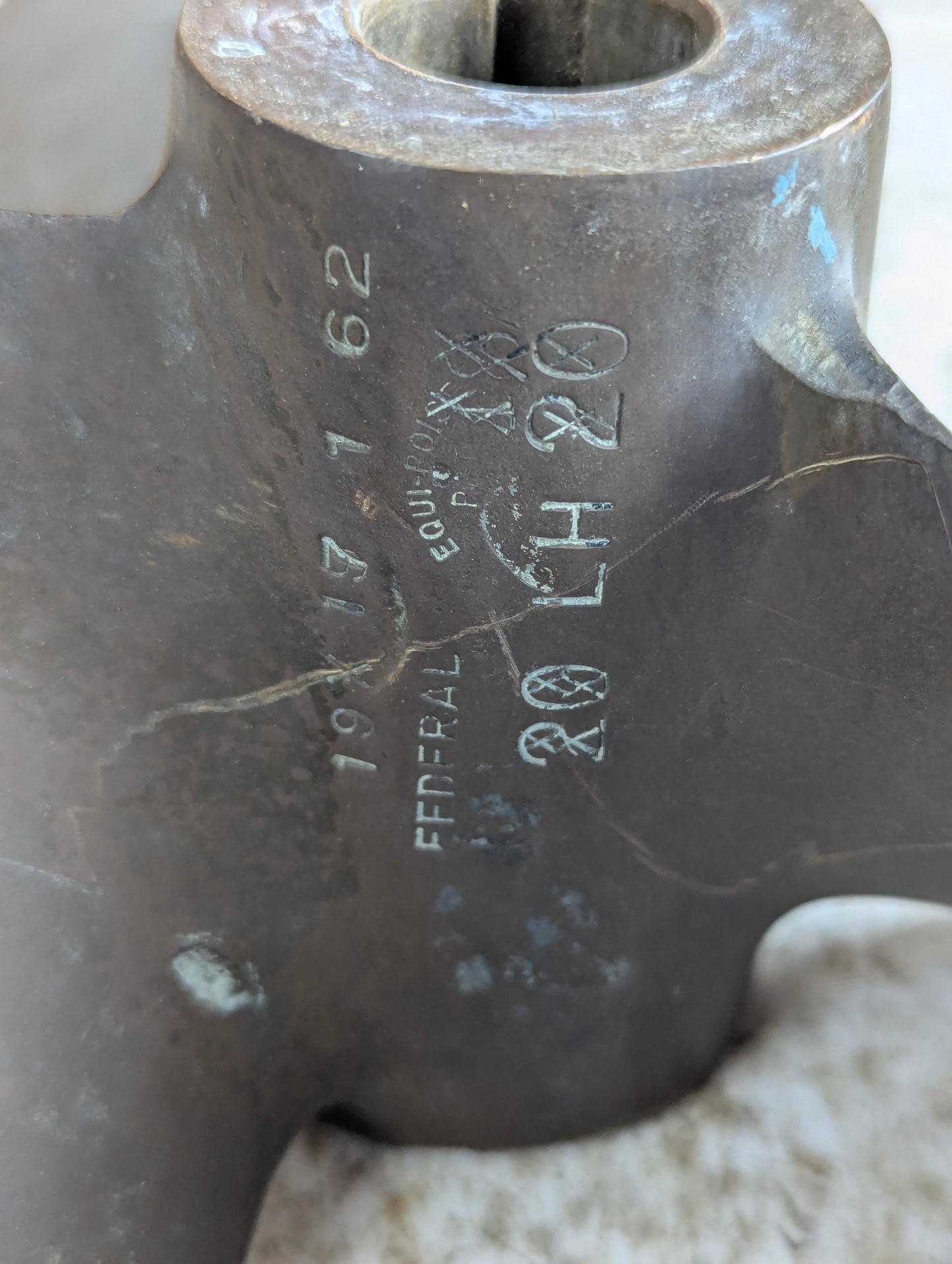 Federal Equi-Poise 19x17 LH Boat Propeller (1962 resize) - view 2