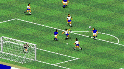 FIFA International Soccer (SNES) - view 2