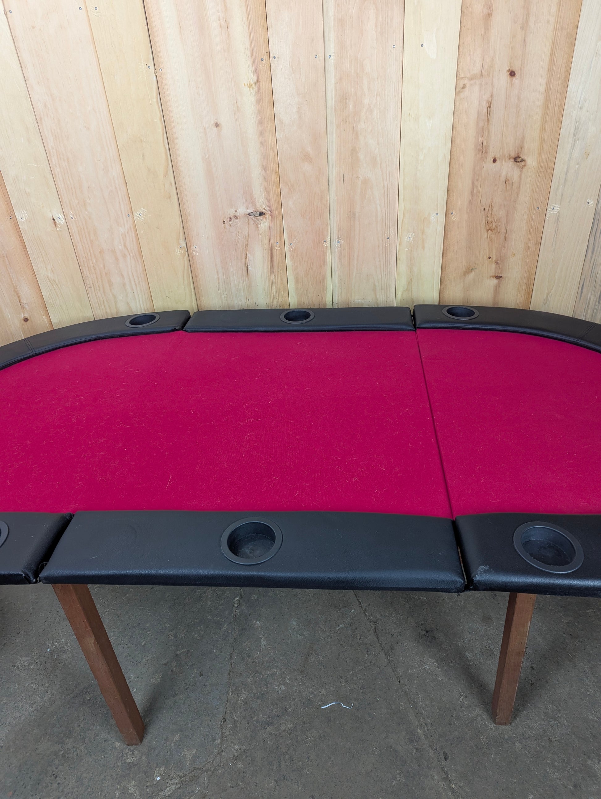 Foldable 10 Player Poker Table Top - view 2