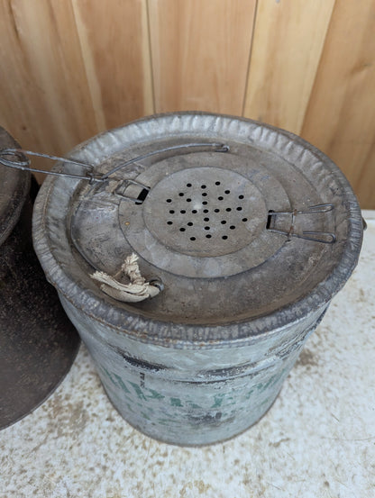 Galvanized Minnow Bucket - view 2