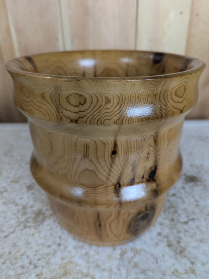 Hand Carved 8.25” Wooden Bowl - view 3