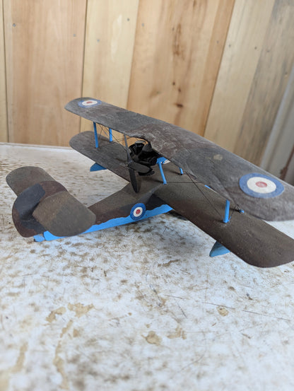 Hand carved Handpainted British Supermarine Walrus MK1 Bi-Plane - view 3