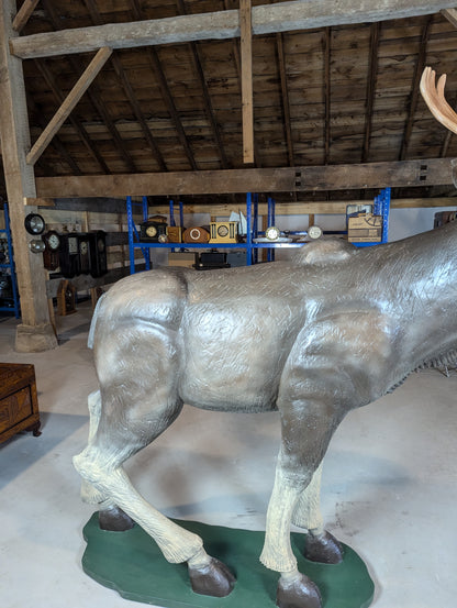 Handcrafted 8 Ft. Moose - view 11