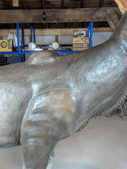 Handcrafted 8 Ft. Moose - view 13