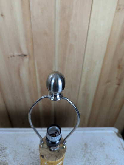 Handcrafted Pine Table Lamp without Shade - view 5