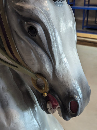 Handcrafted Solid Wood Carousel Horse - view 4