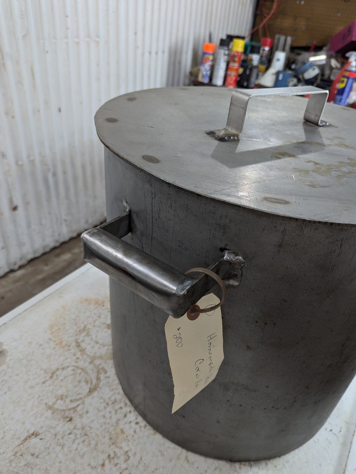Handcrafted Steel Pot - view 2