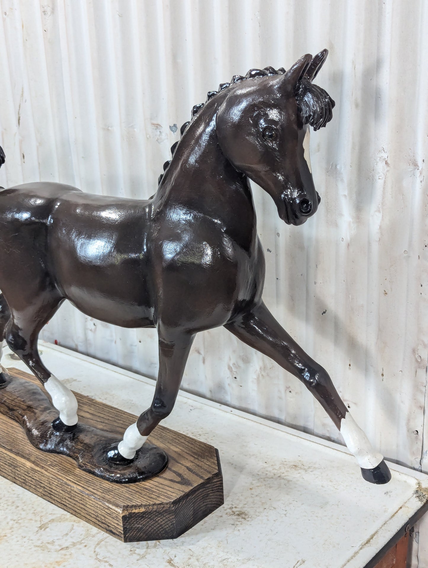 Handcrafted Wooden Horse - view 2