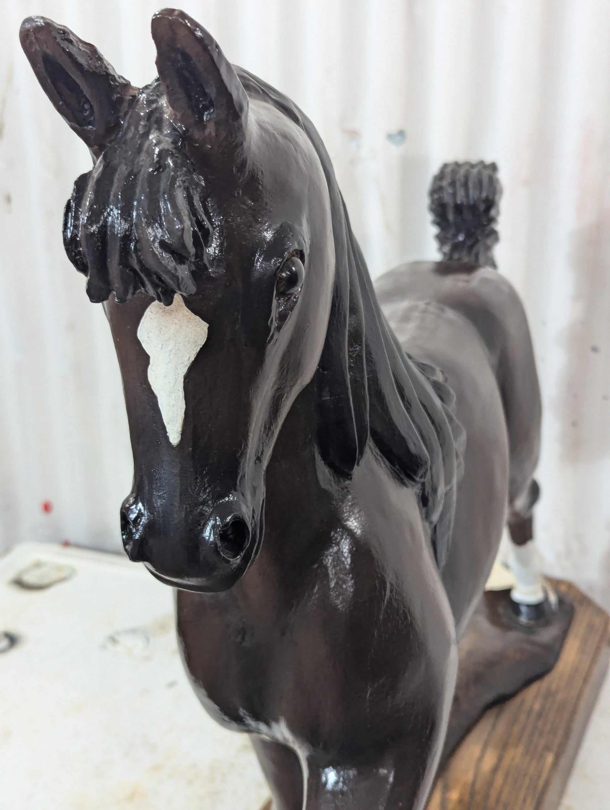Handcrafted Wooden Horse - view 5