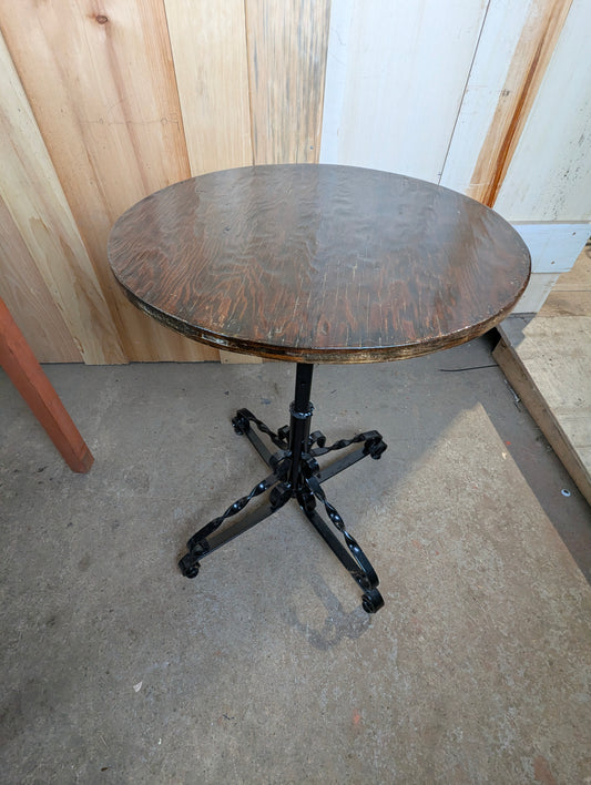 Handmade Round Side Table Plant Stand