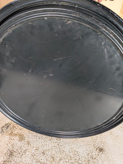 Handpainted Wildlife on Metal Barrel Lid - view 5