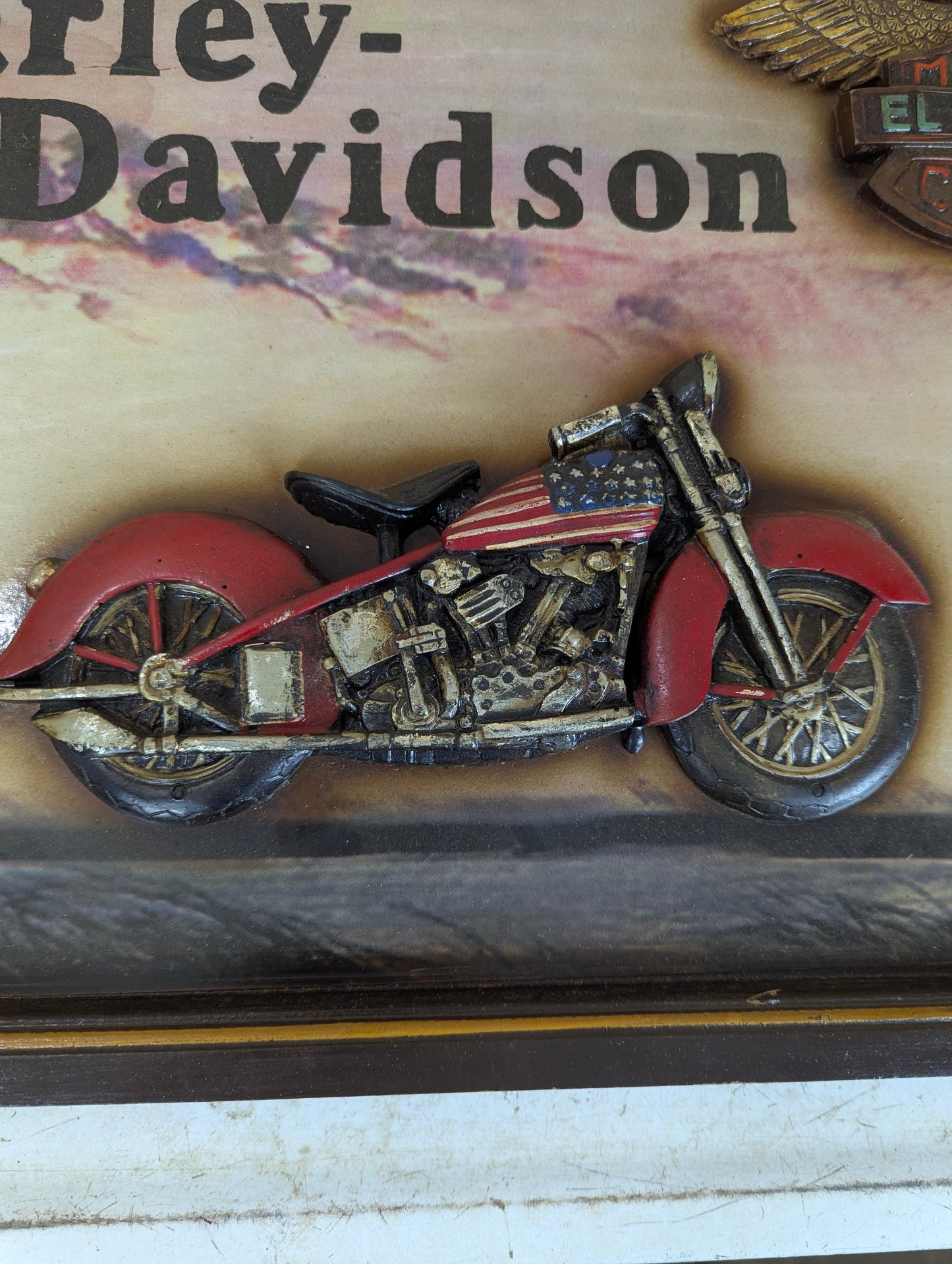 Harley Davidson 3D Wall Art - view 2