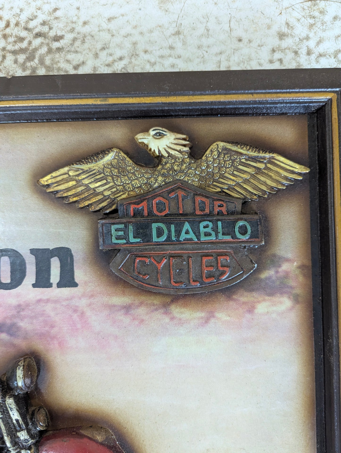 Harley Davidson 3D Wall Art - view 3