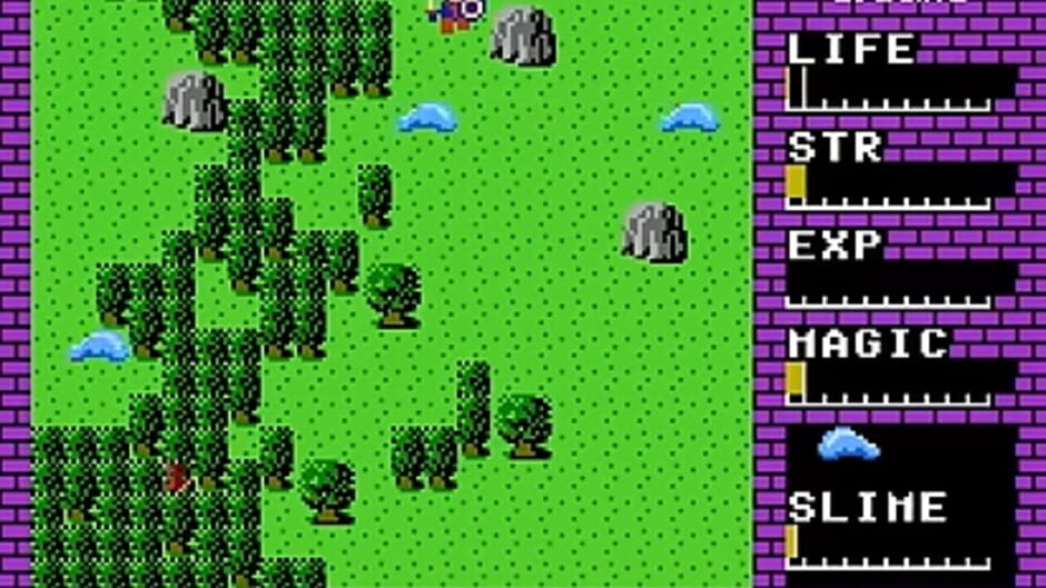 Hydlide (NES) - view 4