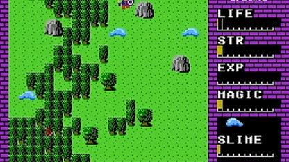 Hydlide (NES) - view 4