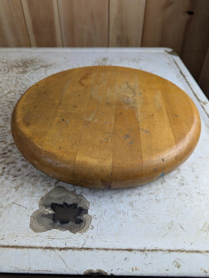 Industrial 12" Wood Stool Top